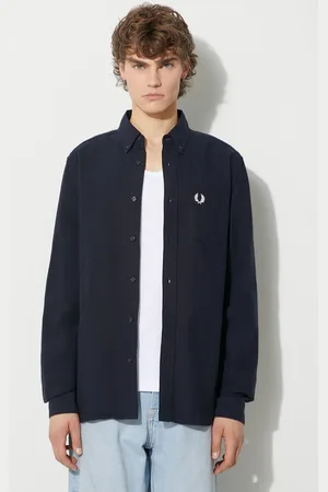 Fred Perry Koszula bawełniana męska kolor regular z kołnierzykiem button-down M5516.608