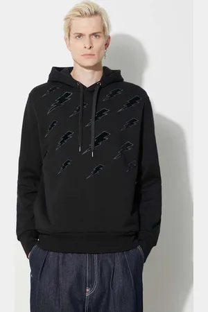 Neil Barrett Neil Barett bluza bawełniana EASY BLOUSON DEGRADE
