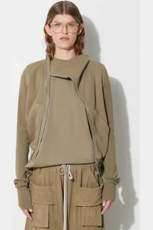 Rick Owens Rick Owens bluza bawełniana damska kolor gładka