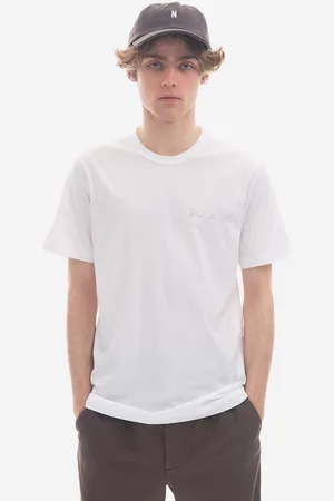 Norse projects T-shirt męski kolor z nadrukiem N01.0640.0001-0001
