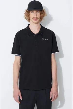 Alexander McQueen Polo męski kolor z nadrukiem