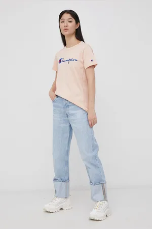 Champion T-shirt bawełniany 114128 kolor 114128-PS103