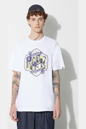 A Bathing Ape T-shirt bawełniany kolor z nadrukiem