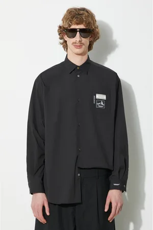 UNDERCOVER Koszula Shirt męska kolor relaxed z kołnierzykiem klasycznym UC1D4404