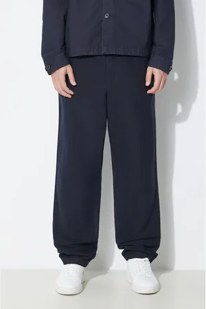 Norse projects Spodnie z domieszką lnu Ezra Relaxed Cotton Linen kolor w fasonie chinos N25.0402.7004