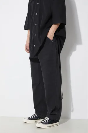 Pleasures Spodnie Impact Double Knee Pants męskie P24SP041.BLACK