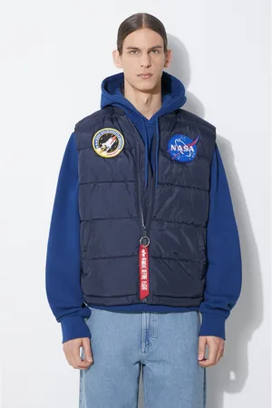 Alpha Industries Bezrękawnik Puffer Vest NASA męski kolor zimowy 118124