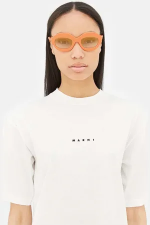 Marni Okulary przeciwsłoneczne Ik Kil Cenote damskie kolor EYMRN00023 004 G1E