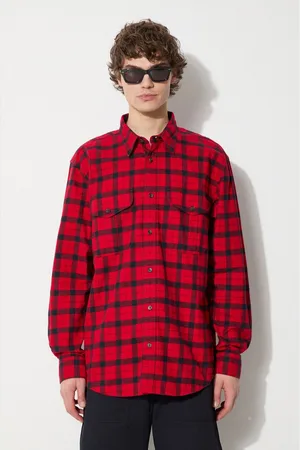 Filson Koszula bawełniana Alaskan Guide Shirt męska kolor regular z kołnierzykiem klasycznym FMCAM0005