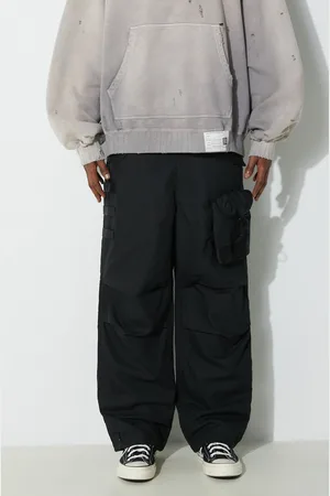 Maharishi Spodnie M.A.L.I.C.E. M51 Cargo Pants Cotton Hemp Twill 28 męskie kolor w fasonie cargo 5051.BLACK
