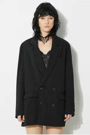 UNDERCOVER Marynarka Jacket kolor dwurzędowa gładka UC1D1107.2