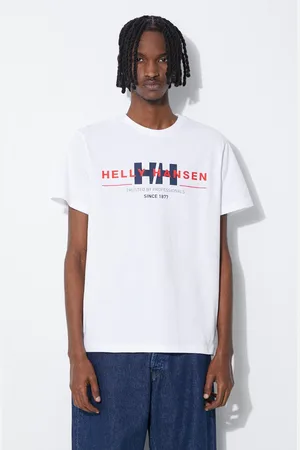 Helly Hansen T-shirt bawełniany kolor wzorzysty