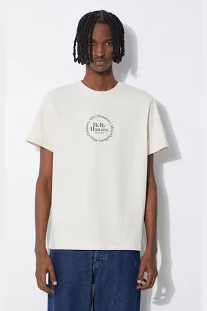 Helly Hansen T-shirt bawełniany kolor wzorzysty