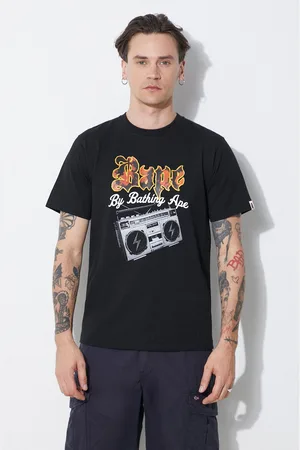 A Bathing Ape T-shirt bawełniany Bape Boombox Tee M męski kolor z nadrukiem 1J80110044