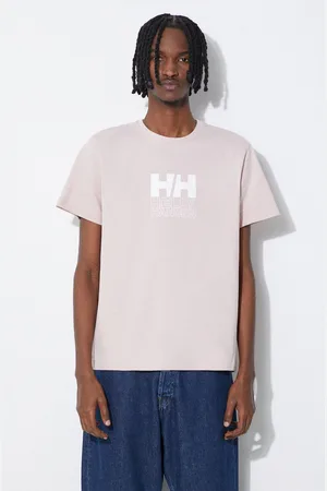 Helly Hansen T-shirt bawełniany kolor wzorzysty
