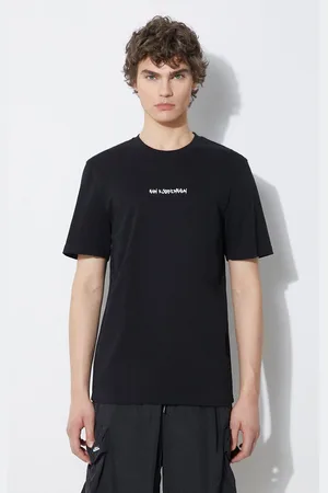 HAN Kjøbenhavn T-shirt bawełniany Graphic Font męski kolor z nadrukiem M-133614