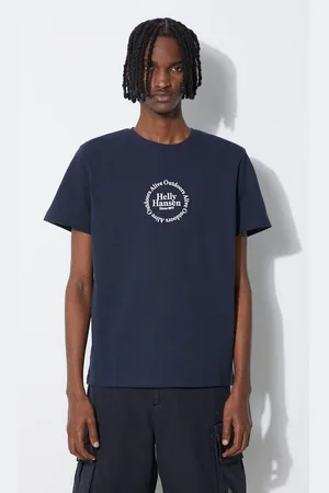 Helly Hansen T-shirt bawełniany kolor wzorzysty