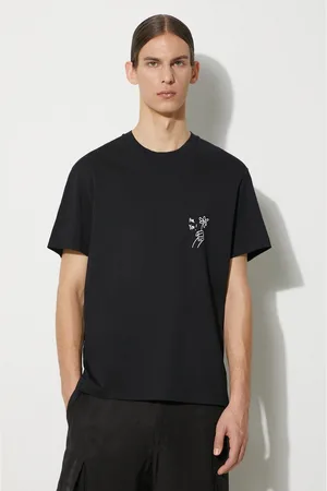 Neil Barrett T-shirt bawełniany Slim "For You" męski kolor z nadrukiem MY70267A-Y526-524N