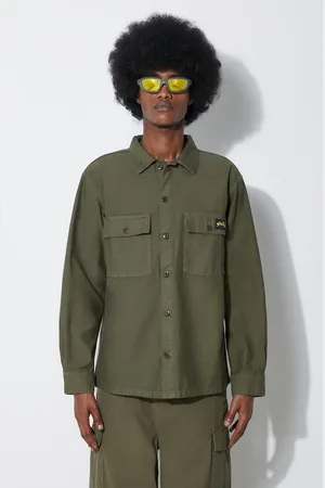 Stan Ray Koszula bawełniana Cpo Shirt męska kolor regular z kołnierzykiem klasycznym CE2403321