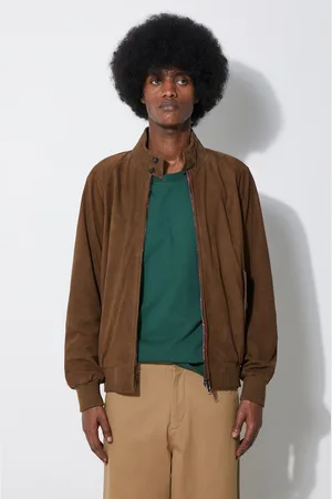 Baracuta Kurtka zamszowa G9 Suede męska kolor przejściowa BRCPS0939