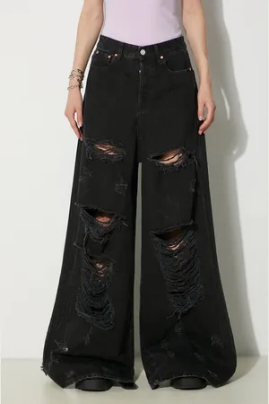 Vetements Jeansy Destroyed damskie high waist UE64PA130B