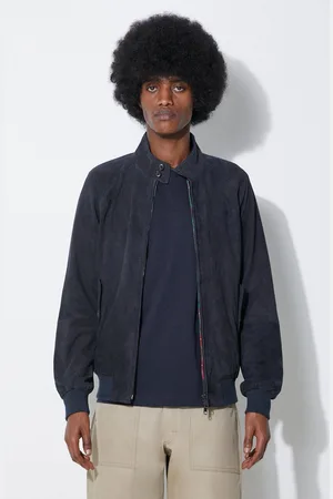 Baracuta Kurtka zamszowa G9 Suede męska kolor przejściowa BRCPS0939