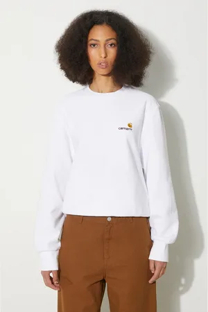 Carhartt Bluza American Script Sweat damska kolor gładka I033649.02XX