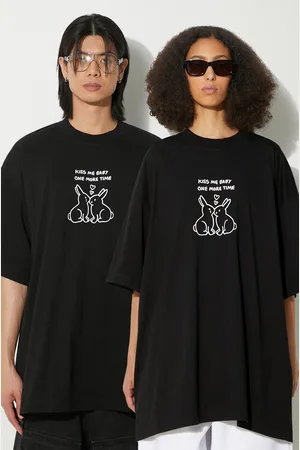 Vetements T-shirt bawełniany Kissing Bunnies kolor z nadrukiem UE64TR240B