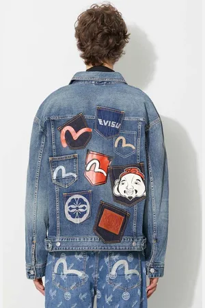 Evisu Kurtka 2ESHTM3DJ720LFCS męska kolor przejściowa 2ESHTM3DJ720LFCS-indm