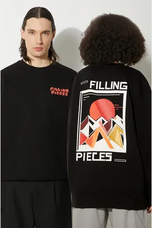 Filling pieces Bluza bawełniana Sunset kolor z nadrukiem 74517021861
