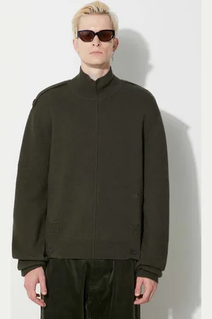 A-cold-wall* Sweter wełniany UTILITY MOCK NECK KNIT męski kolor z golferm ACWMK152