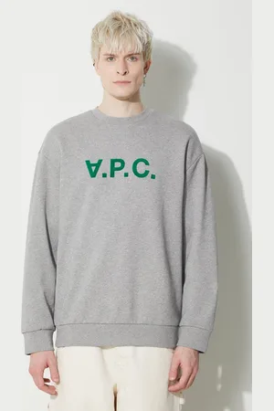 A.P.C. Bluza bawełniana Sweat Eliot męska kolor z nadrukiem COFDX.H27836.PLB