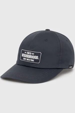 NEIGHBORHOOD Czapka z daszkiem bawełniana Dad Cap kolor z aplikacją 241YGNH.HT03
