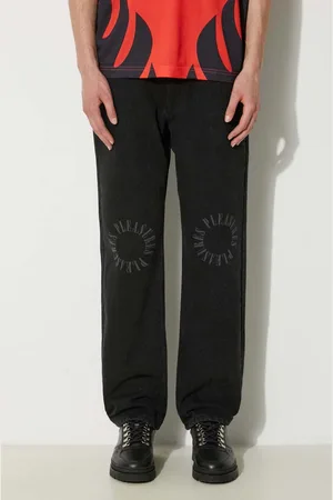 Pleasures Jeansy Motive Jeans męskie P24SU018-BLACK