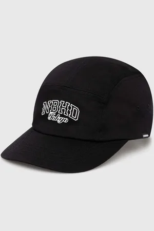 NEIGHBORHOOD Czapka z daszkiem bawełniana Jet Cap-2 kolor z nadrukiem 241YGNH.HT07