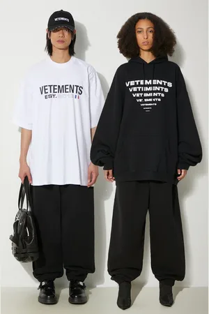 Vetements Spodnie dresowe Embroidered Logo kolor gładkie UE64SP400B