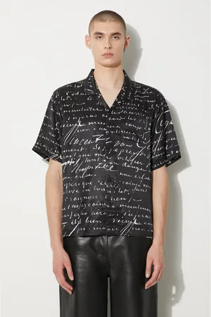 STAMPD Koszula Letter Camp Collar Buttondown męska kolor regular z kołnierzykiem klasycznym SLA-M3427BD-BLL