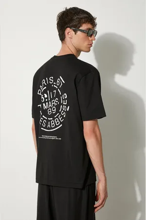 STAMPD T-shirt bawełniany Van Gogh Relaxed Tee męski kolor z nadrukiem SLA-M3248TE-BLK