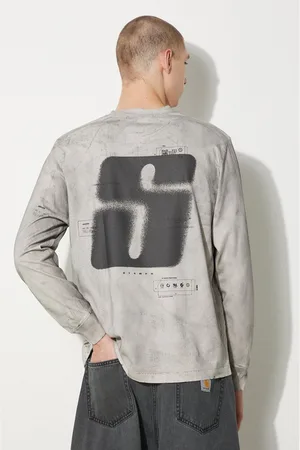 STAMPD Longsleeve bawełniany kolor wzorzysty