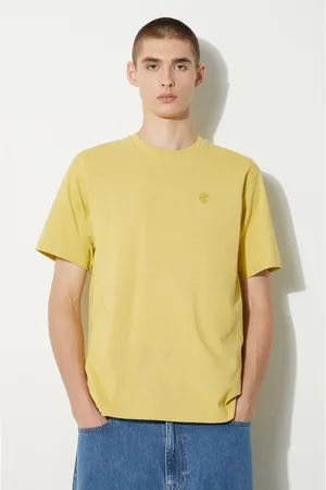 AAPE T-shirt bawełniany Tee męski kolor gładki AAPTEM1413XXM