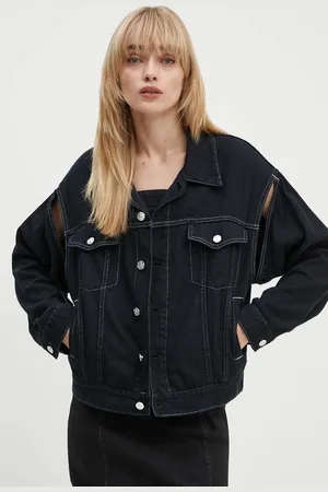 Maison Margiela Kurtka jeansowa damska kolor przejściowa S62AN0121