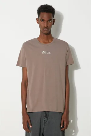 Alpha Industries T-shirt bawełniany kolor z nadrukiem 118529.628