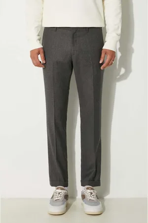 Paul Smith Spodnie wełniane kolor w fasonie chinos M1R-150M-G00109