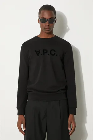 A.P.C. Bluza bawełniana Sweat Vpc męska kolor z aplikacją COECQ.H27378-DARKNAVY