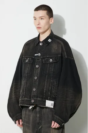 Maison Mihara Yasuhiro Kurtka jeansowa Combination Denim Jacket męska kolor przejściowa oversize A12BL022