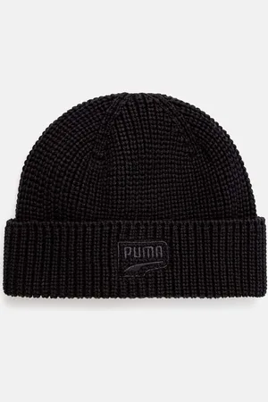 PUMA Czapka bawełniana RE:Collection DT Beanie kolor z grubej dzianiny bawełniana 025496