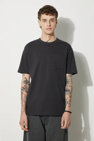New Balance T-shirt bawełniany kolor gładki MT23567PHM-PHM