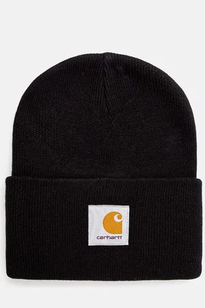 Carhartt Czapka Acrylic Watch Hat kolor z grubej dzianiny I020222.BLACK