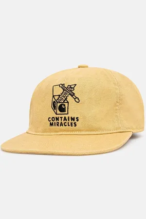 Carhartt Czapka z daszkiem bawełniana Stamp Cap kolor z aplikacją I033625.23FXX