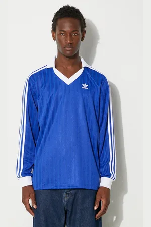adidas Longsleeve Adicolor Piqué Football Long Sleeve męski kolor z aplikacją IX5227